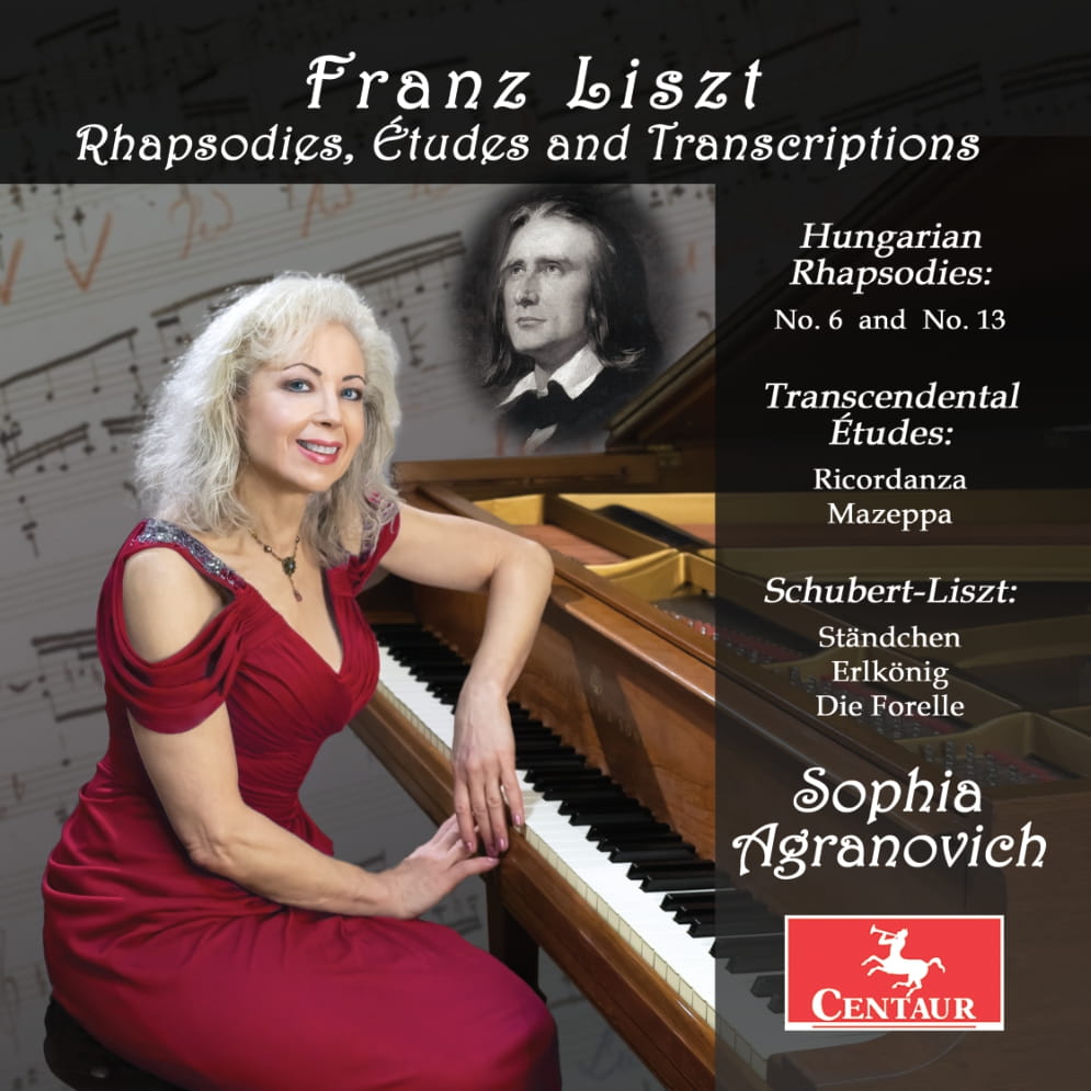 CD Album "Franz Liszt: Rhapsodies, Etudes and Transcriptions"