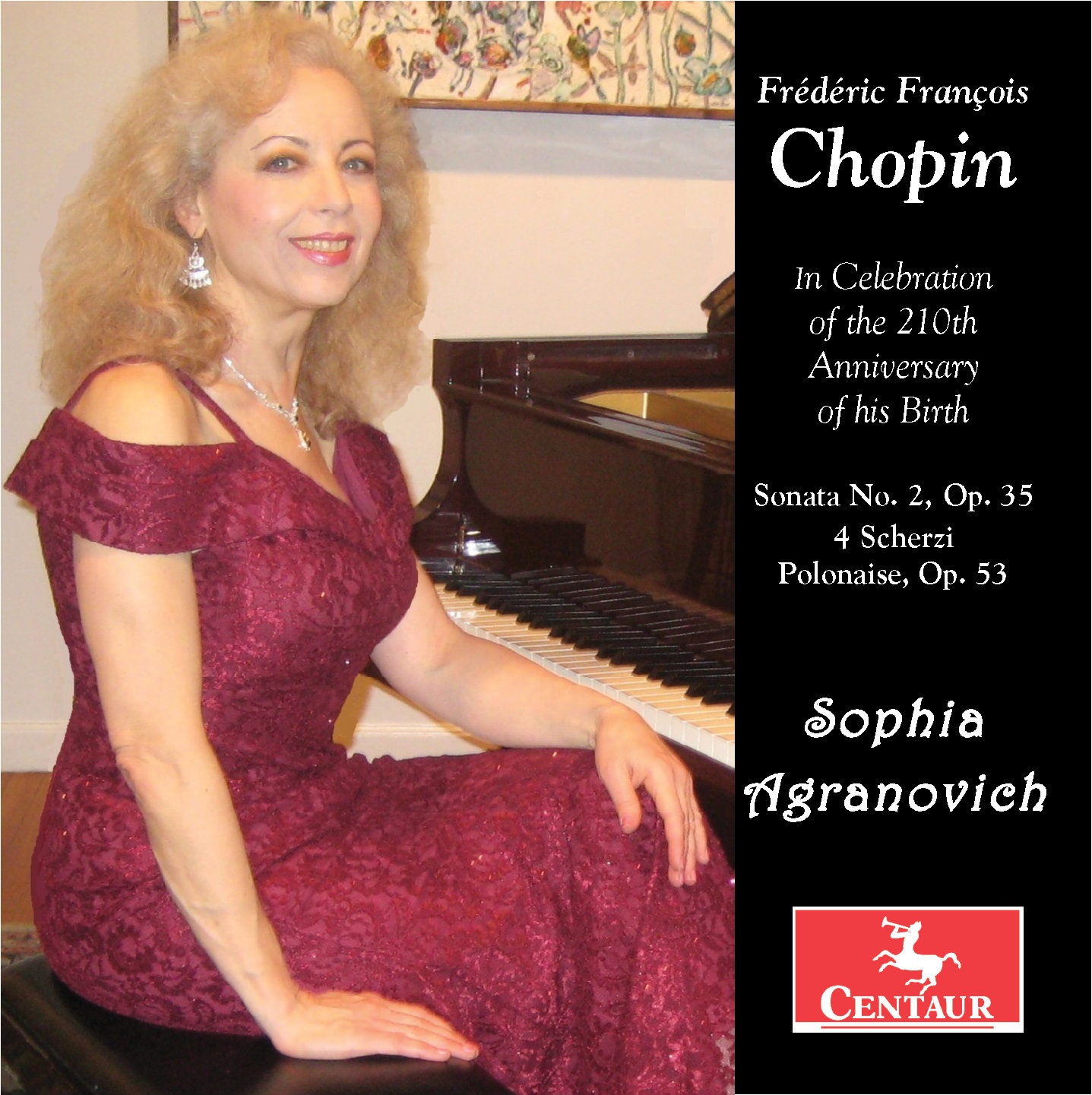 CD Album 'Frédéric François Chopin: In Celebration of the 210th Anniversary'