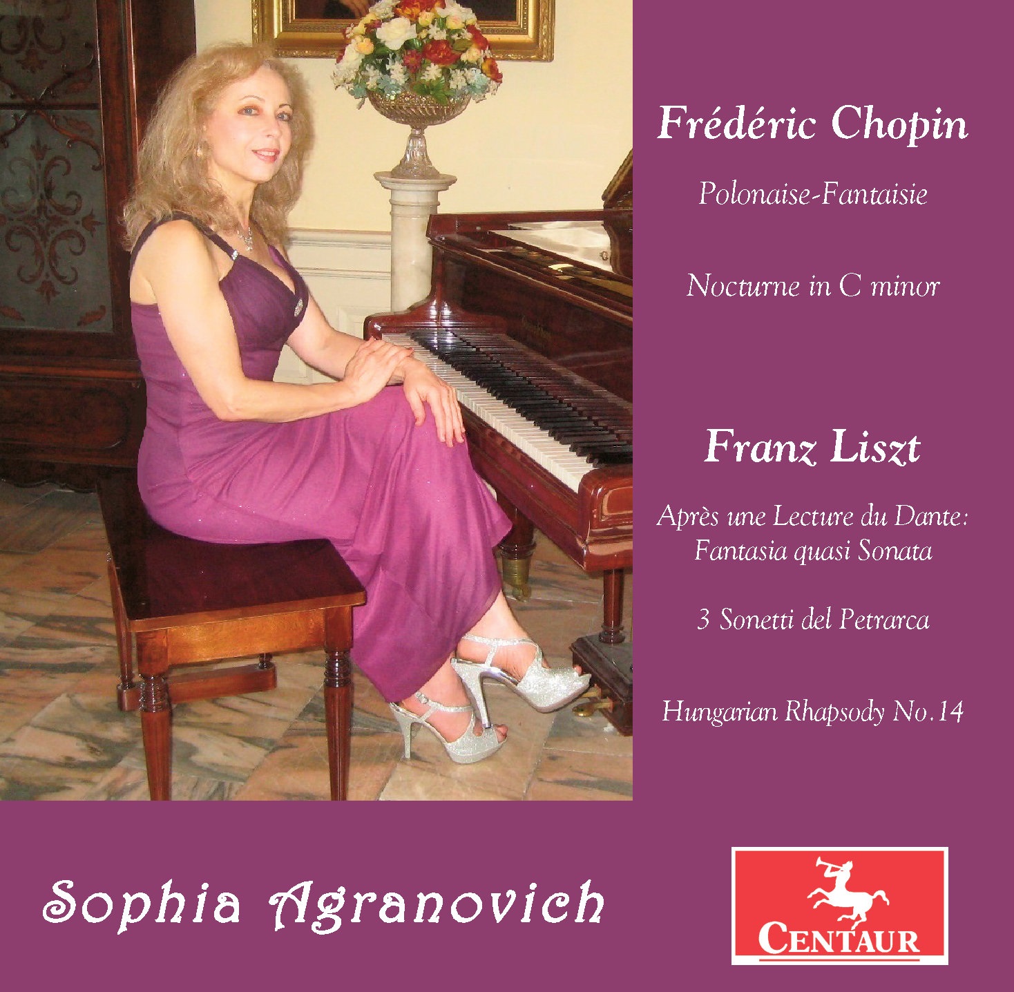 CD Album  'Chopin and Liszt: Piano Works'