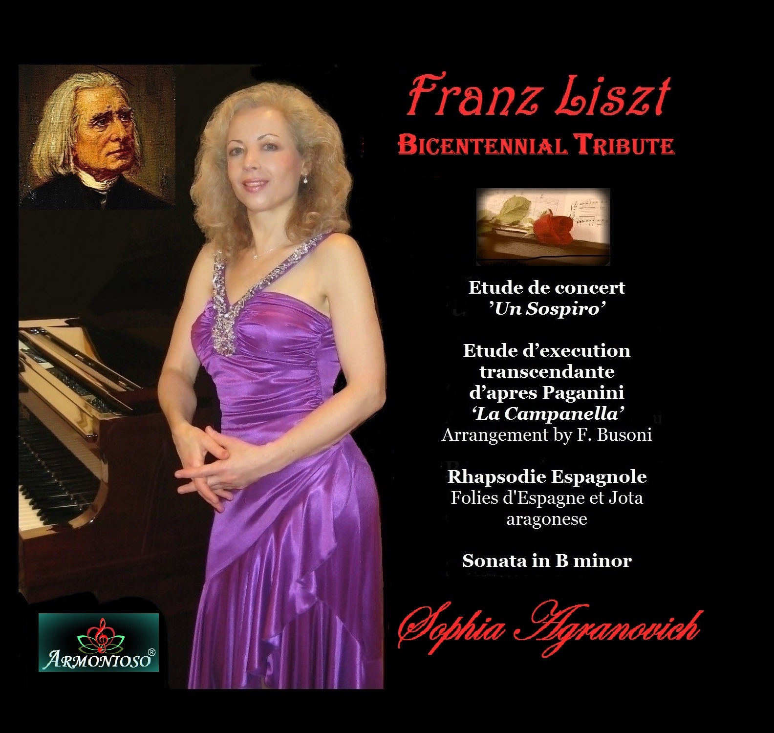 CD Album 'Franz Liszt; Bicentennial Tribute'