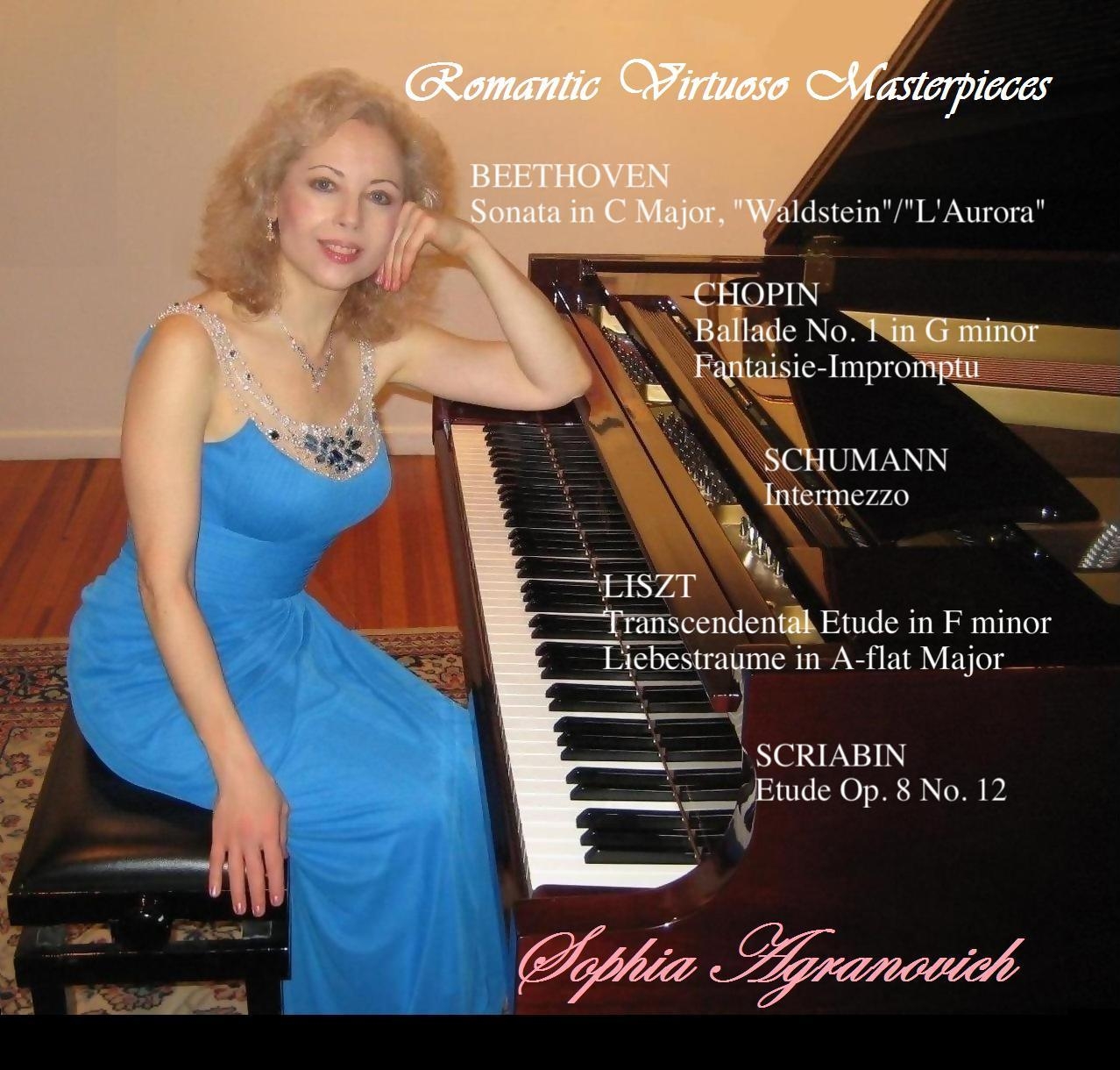 CD Album'Romantic Virtuoso Masterpieces'