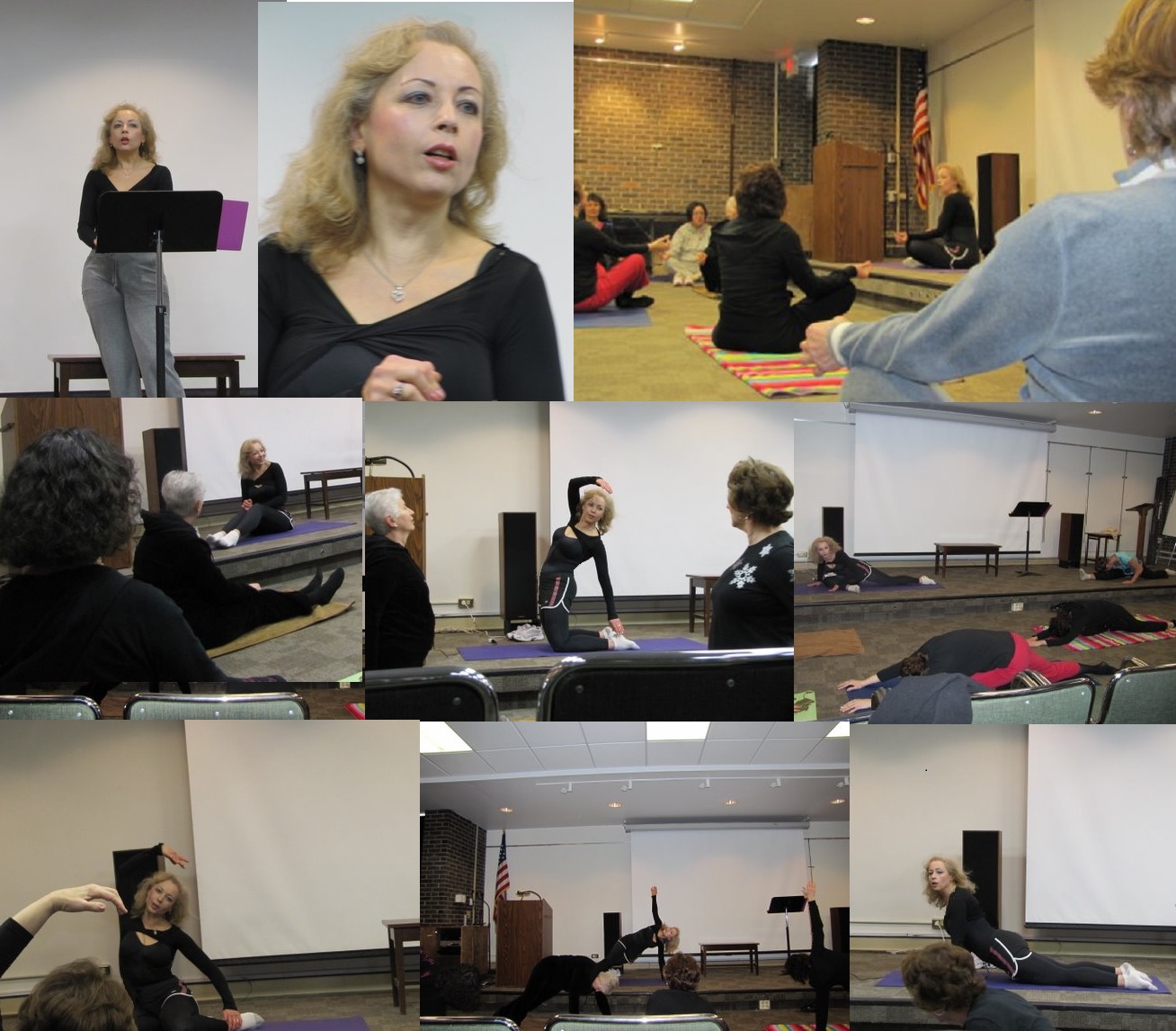 Conducting 'Yoga for Musicians' Lecture/Workshop for Music Educators Association of NJ