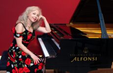 Sophia Agranovich at Steinway Alfonsi, Rome, Italy