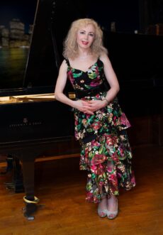 Sophia Agranovich after the Bargemusic Concert, 2023-09-25