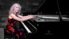 Sophia Agranovich after the solo recital and livestream in Munich, Germany, 2025